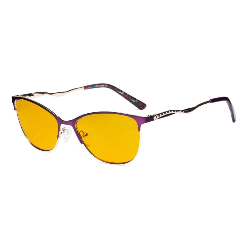 Crystal Blue Light Blocking Eyeglasses LX19014-BB90