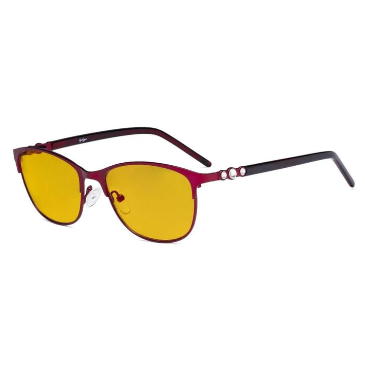 Crystal Blue Light Blocking Eyeglasses LX19020-BB90