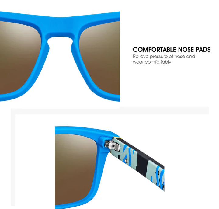 Square Polarized Sunglasses for Outdoor Sports | Driving | Golfing
