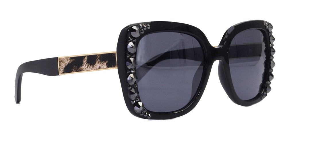 Emory Bling Women's Sunglasses w/ Genuine European Crystals