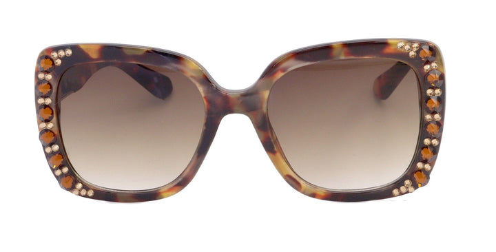 Emory Bling Women's Sunglasses w/ Genuine European Crystals