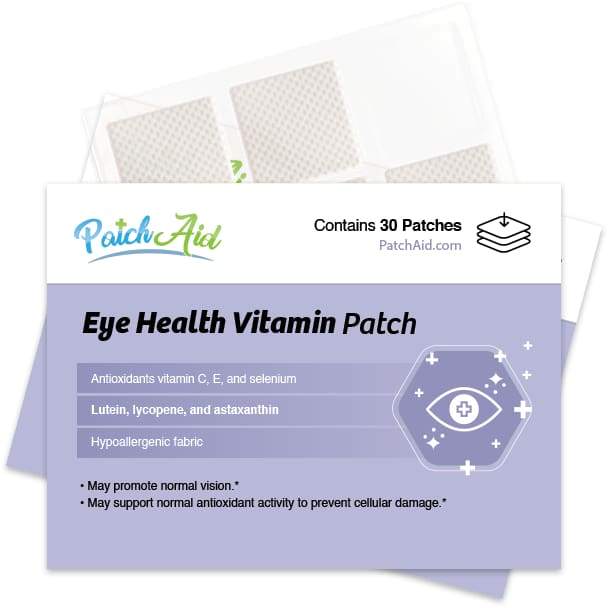 Parche vitamínico para la salud ocular
