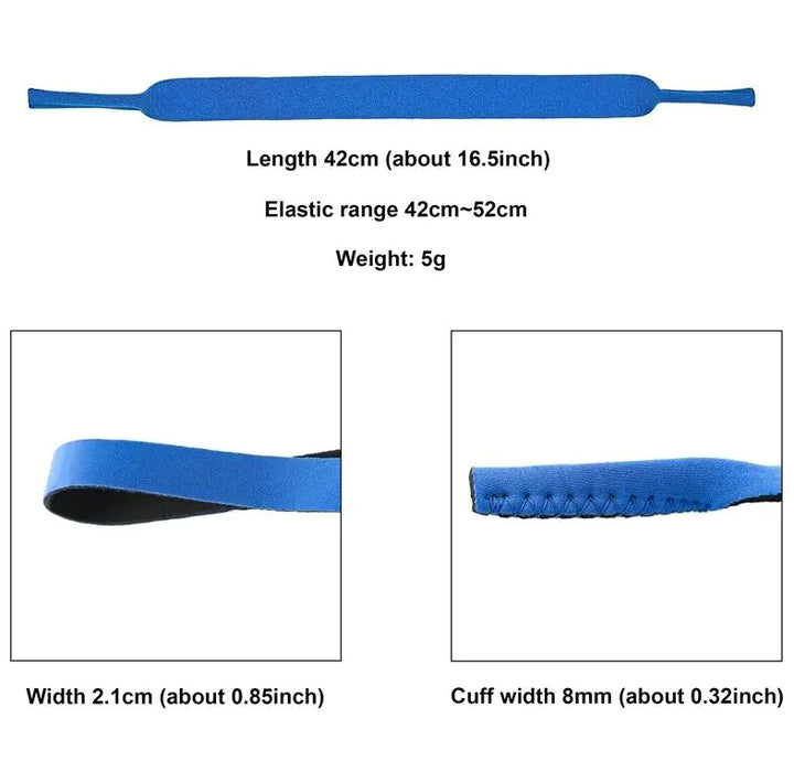 4-Pack Sports Sunglasses Neck Cord Strap