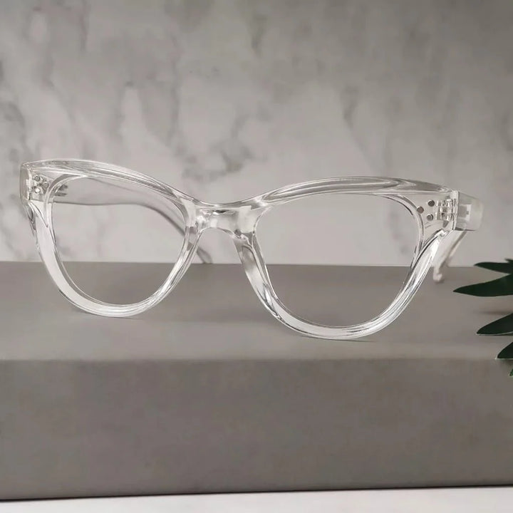 Fashion Cat-eye Reading Glasses Thicker Frame Readers R9108
