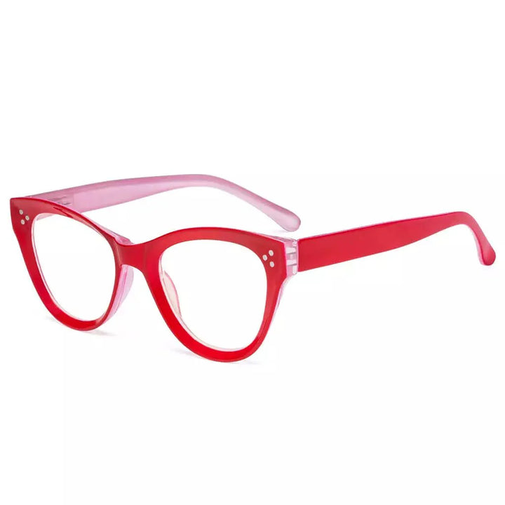 Fashion Cat-eye Reading Glasses Thicker Frame Readers R9108