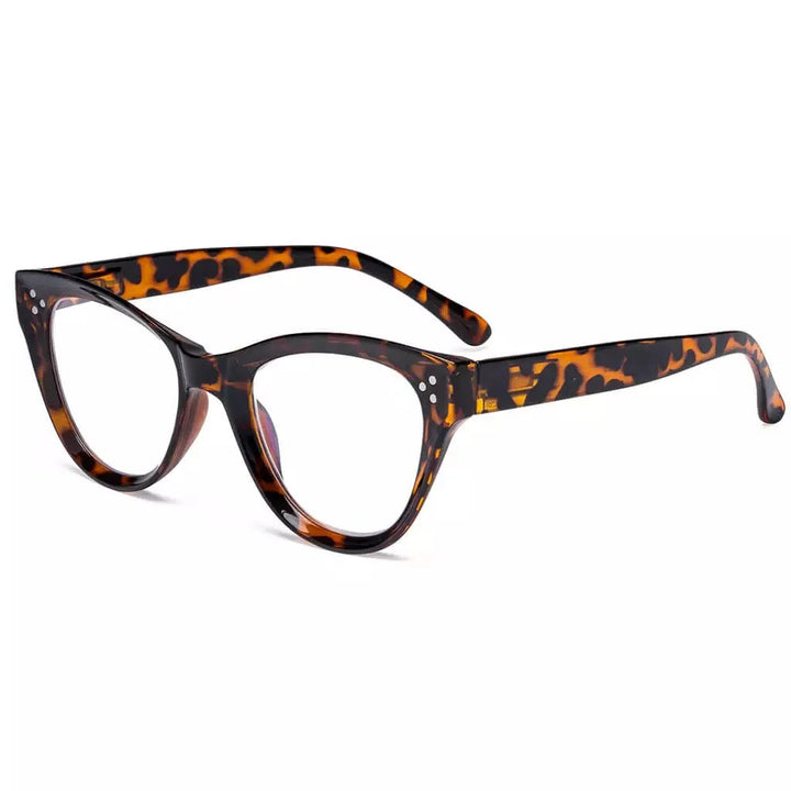 Fashion Cat-eye Reading Glasses Thicker Frame Readers R9108