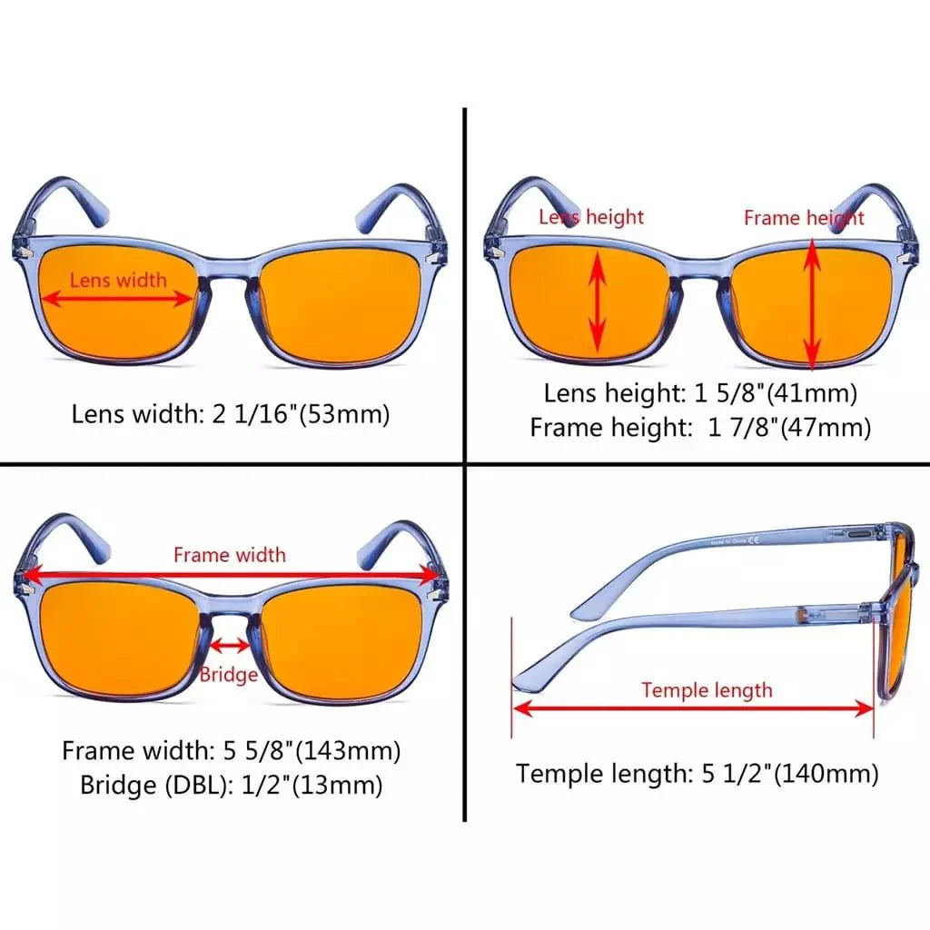 Fashionable Blue Light Blocking Reading Glasses DSRT1801