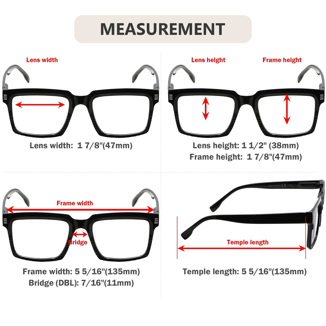 Gafas de lectura de moda lectores elegantes R2027