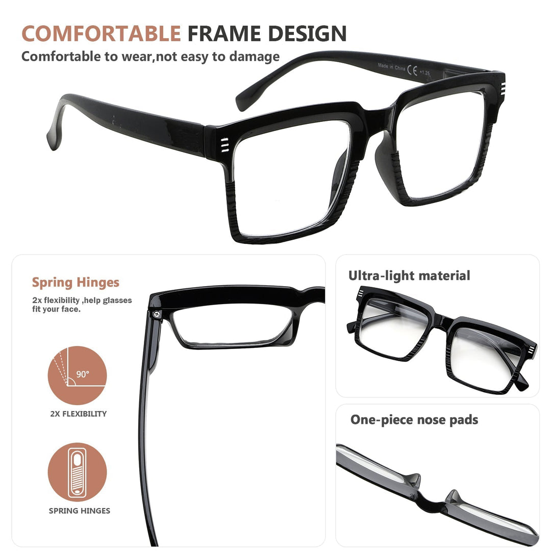 Gafas de lectura de moda lectores elegantes R2027