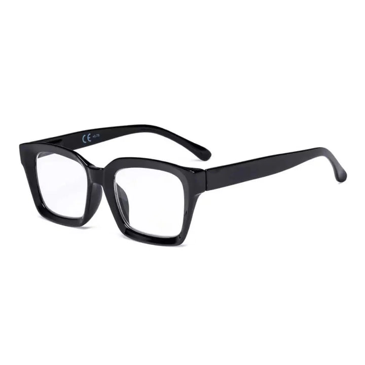 Fashionable Thicker Frame Reading Glasses Square Design R9106-A