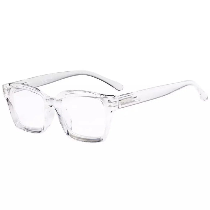 Fashionable Thicker Frame Reading Glasses Square Design R9106-A