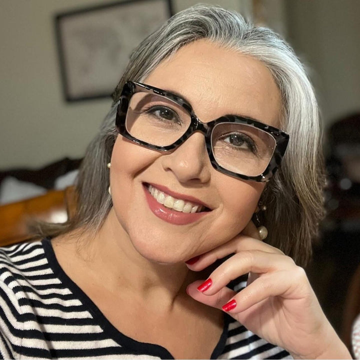 Fashionable Thicker Frame Reading Glasses R2010