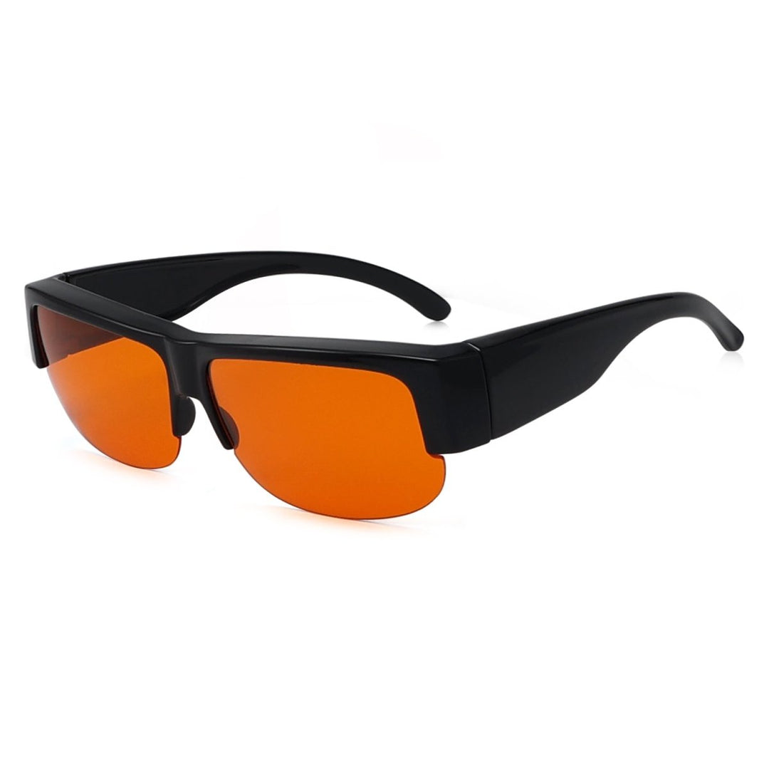 Fitover Glasses Blue Light Blocking Half-rim Computer Eyeglasses DSXM1803-A