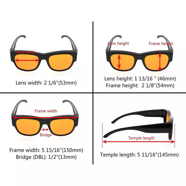 Fitover Glasses Blue Light Blocking Eyeglasses DSXM1802