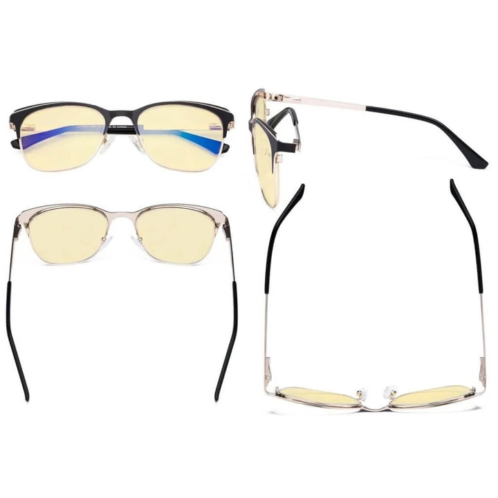 Full-rim Blue Light Blocking Eyeglasses LX19041-BB60