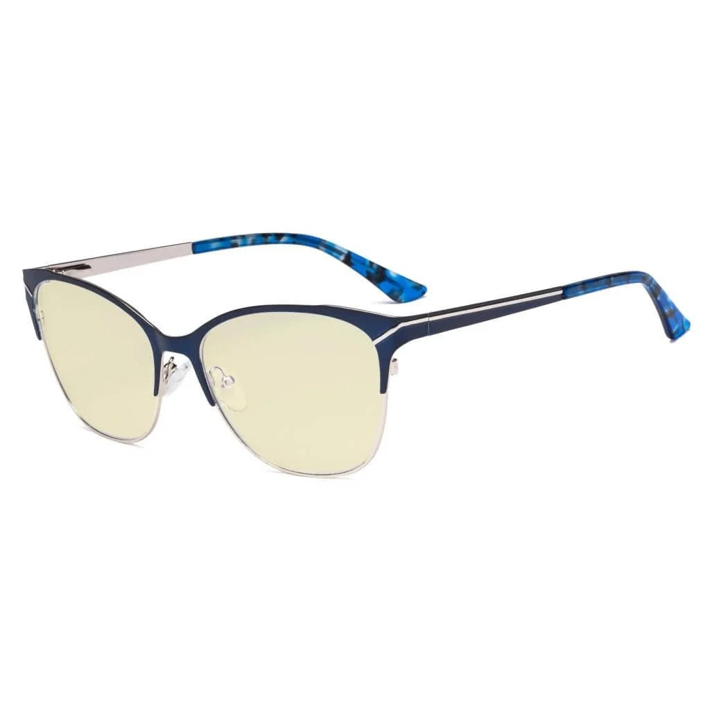 Full-rim Blue Light Blocking Eyeglasses LX19043-BB60