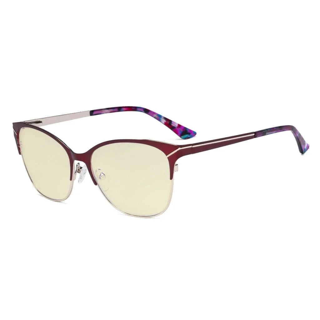 Full-rim Blue Light Blocking Eyeglasses LX19043-BB60