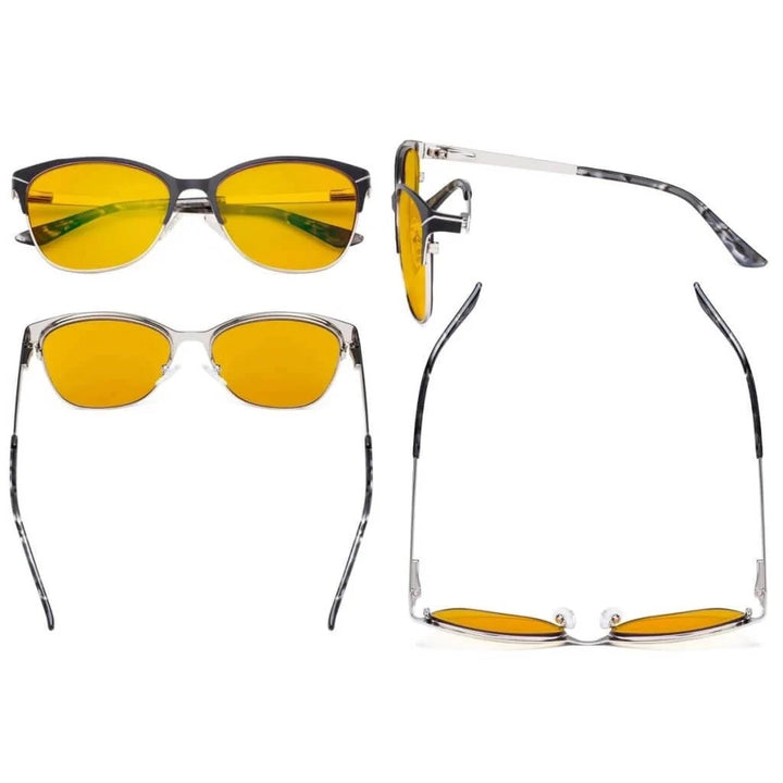 Full-rim Blue Light Blocking Eyeglasses LX19043-BB90