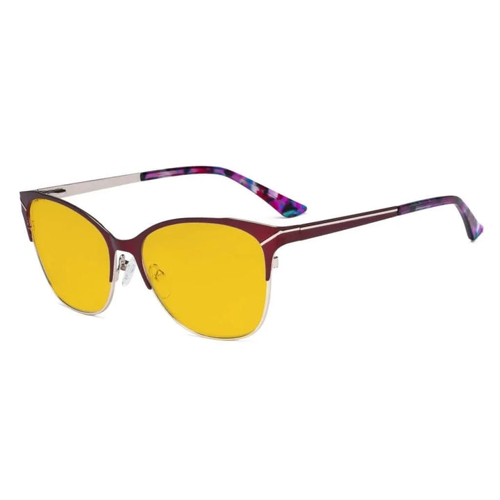 Full-rim Blue Light Blocking Eyeglasses LX19043-BB90