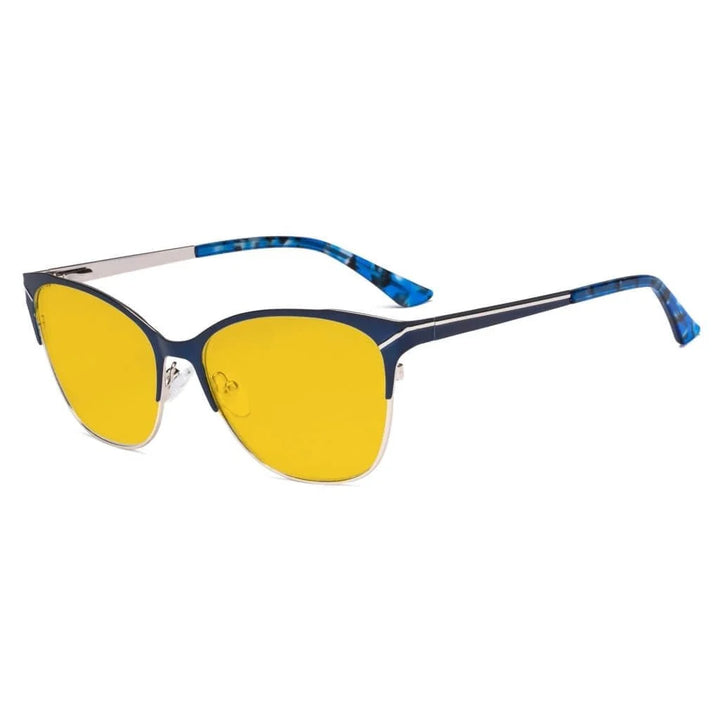 Full-rim Blue Light Blocking Eyeglasses LX19043-BB90
