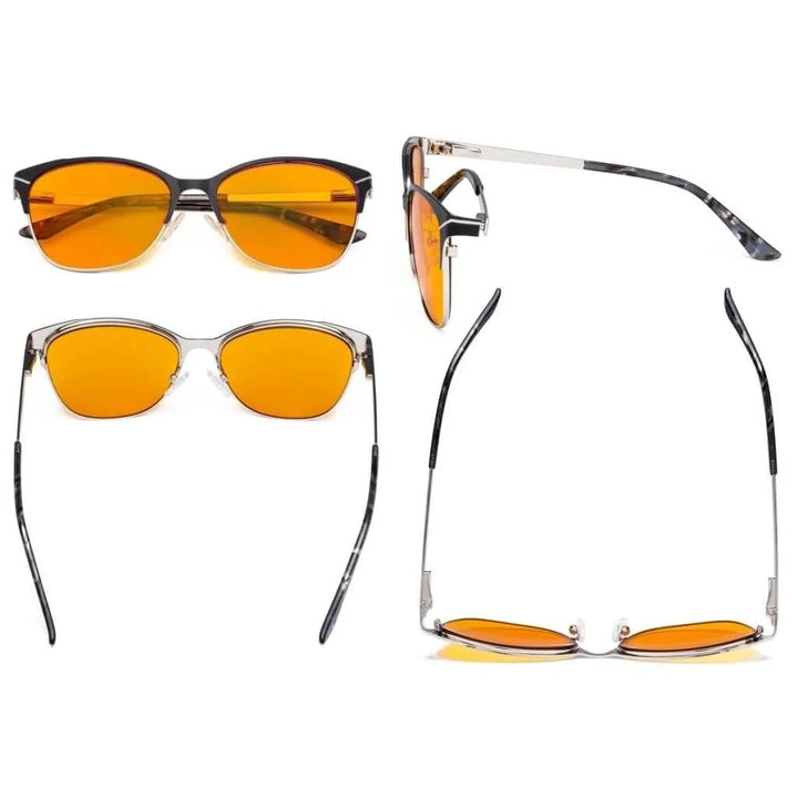 Full-rim Blue Light Blocking Eyeglasses LX19043-BB98