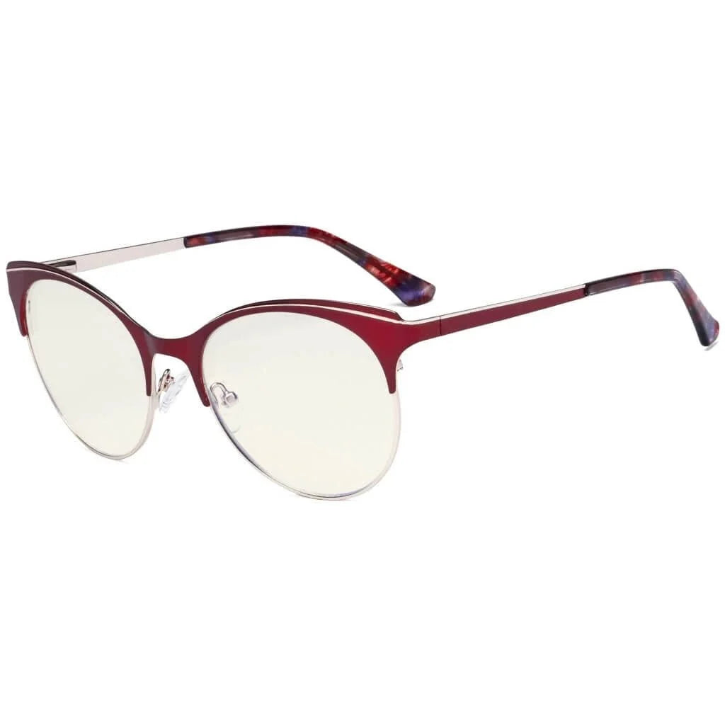 Full-rim Blue Light Filter Eyeglasses LX19042-BB40