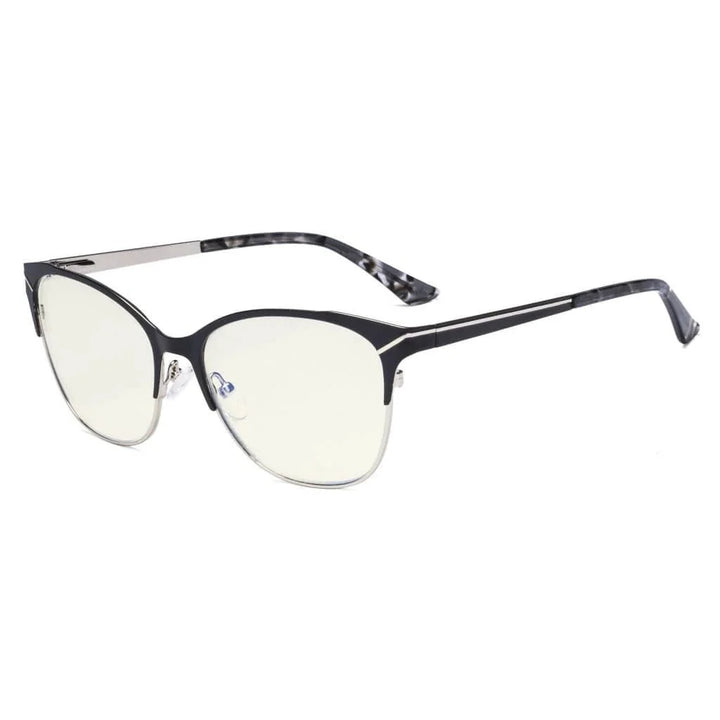 Full-rim Blue Light Filter Eyeglasses LX19043-BB40