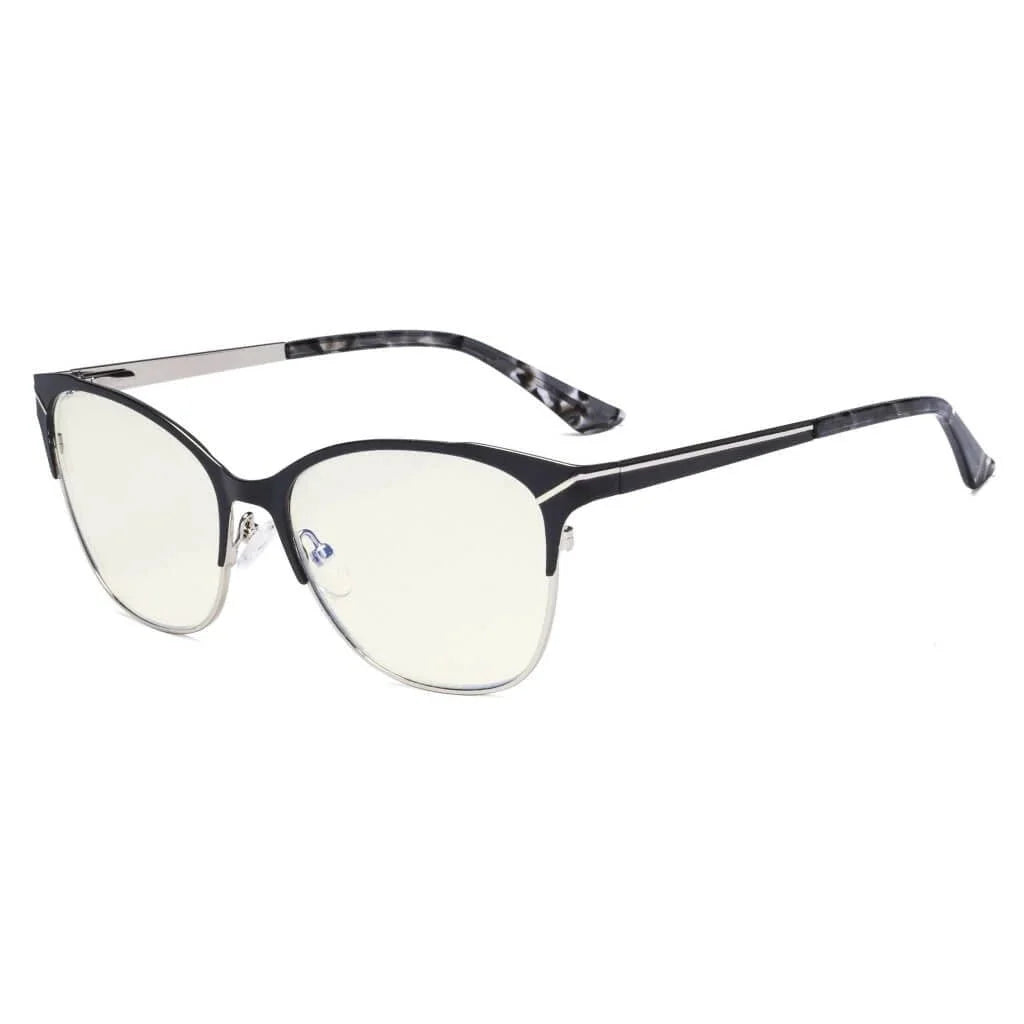 Full-rim Blue Light Filter Eyeglasses LX19043-BB40
