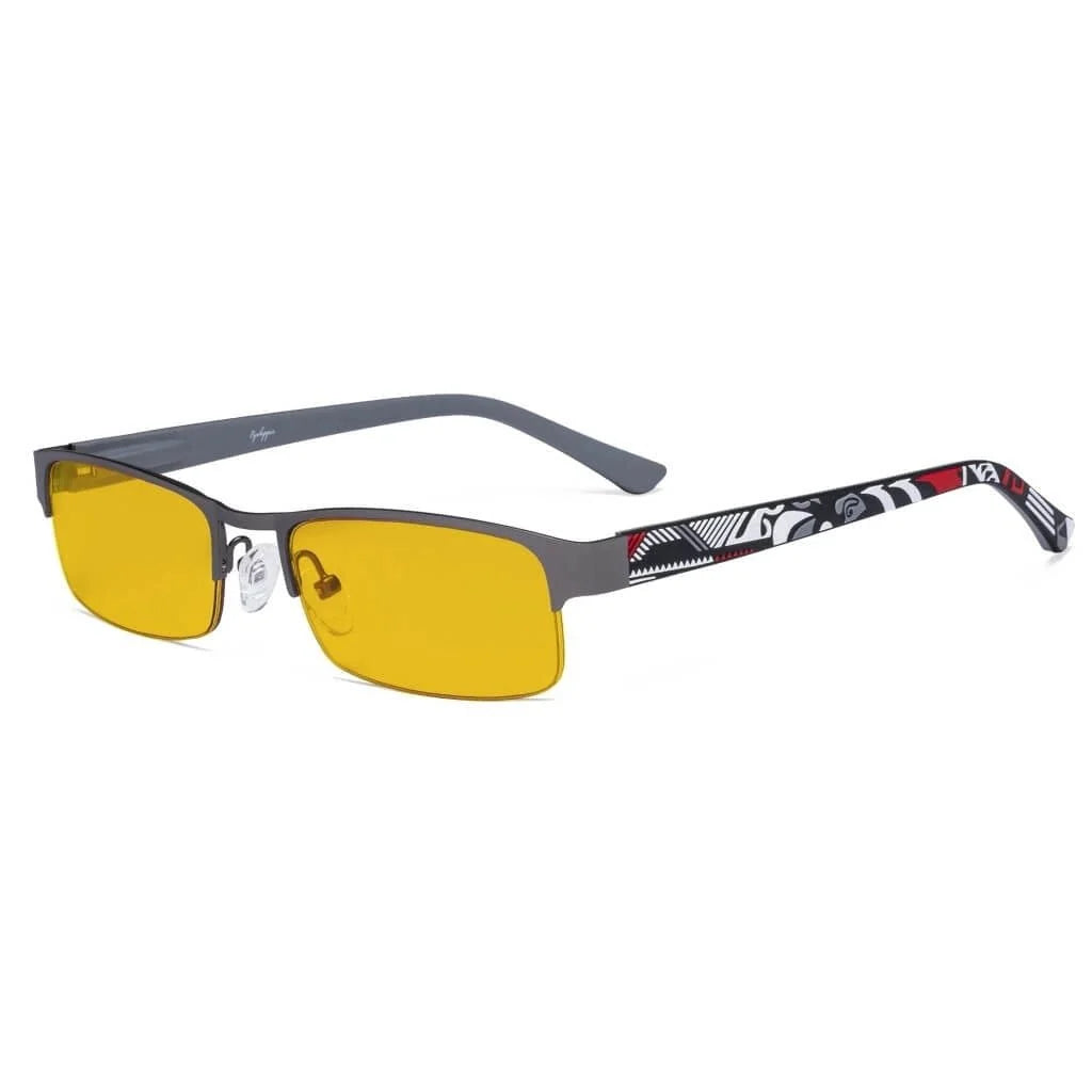 Half-rim Blue Light Blocking Eyeglasses HP17005