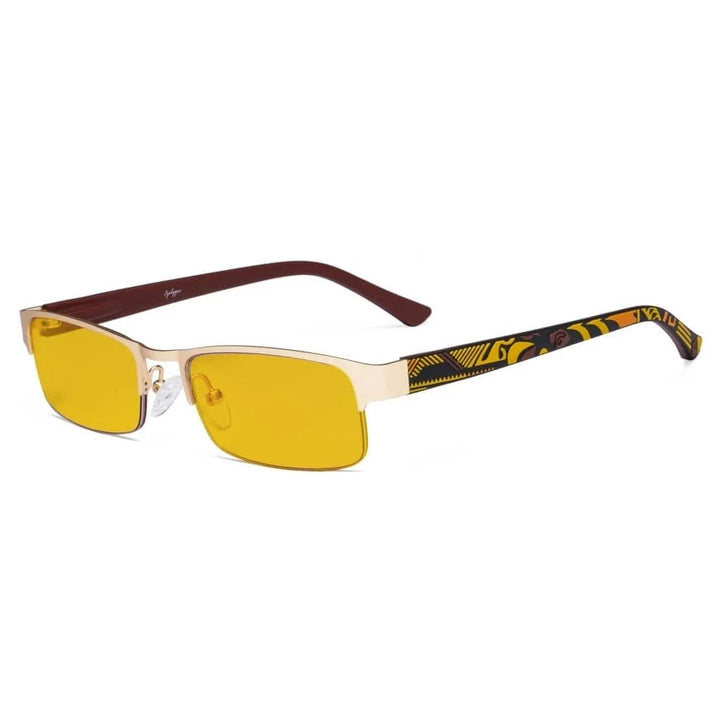 Half-rim Blue Light Blocking Eyeglasses HP17005