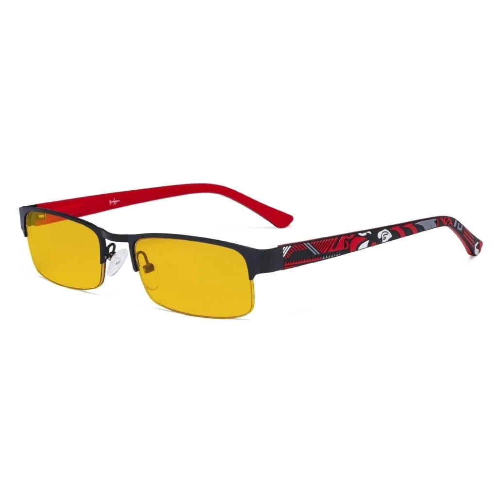 Half-rim Blue Light Blocking Eyeglasses HP17005