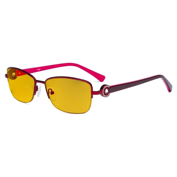 Half-rim Blue Light Blocking Eyeglasses LX19008-BB90
