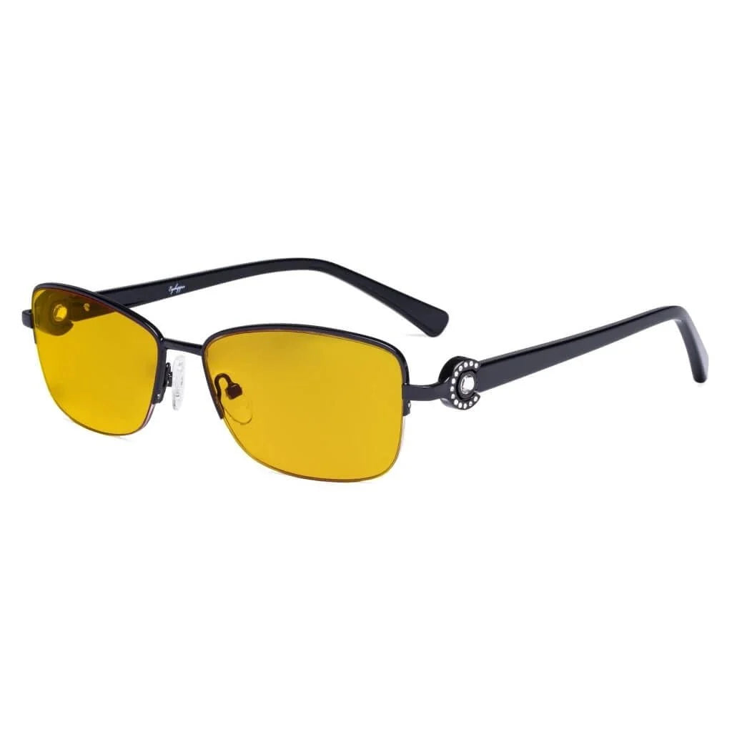 Half-rim Blue Light Blocking Eyeglasses LX19008-BB90