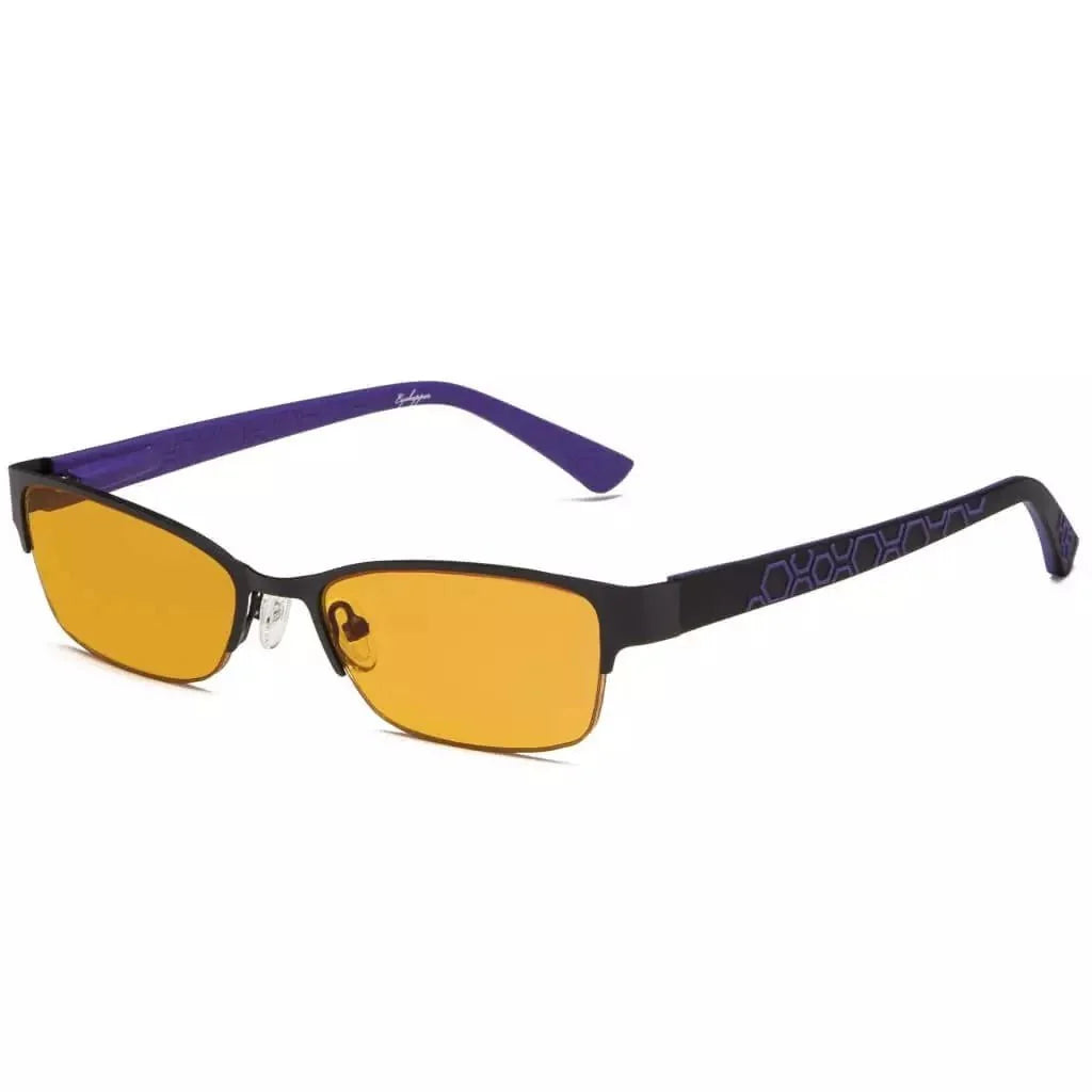 Half-rim Blue Light Blocking Reading Glasses LX17006-BB98