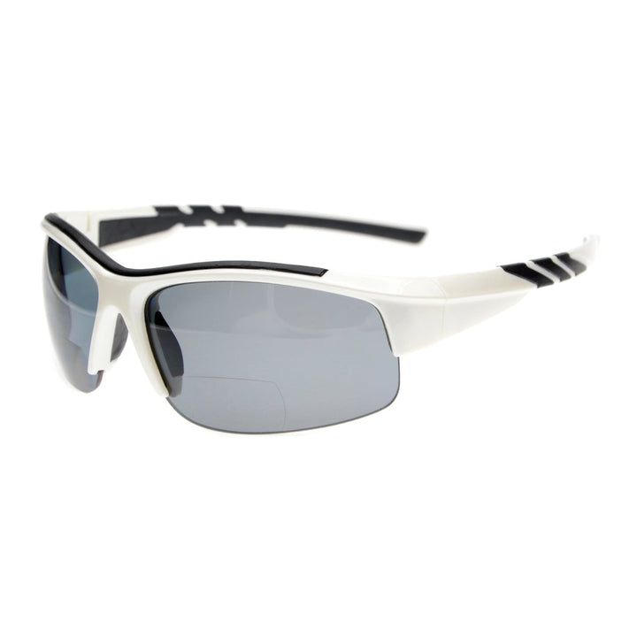 Half Rim Polarized Bifocal Reading Sunglasses TR90