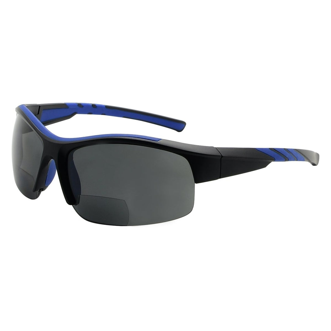 Half Rim Polarized Bifocal Reading Sunglasses TR90