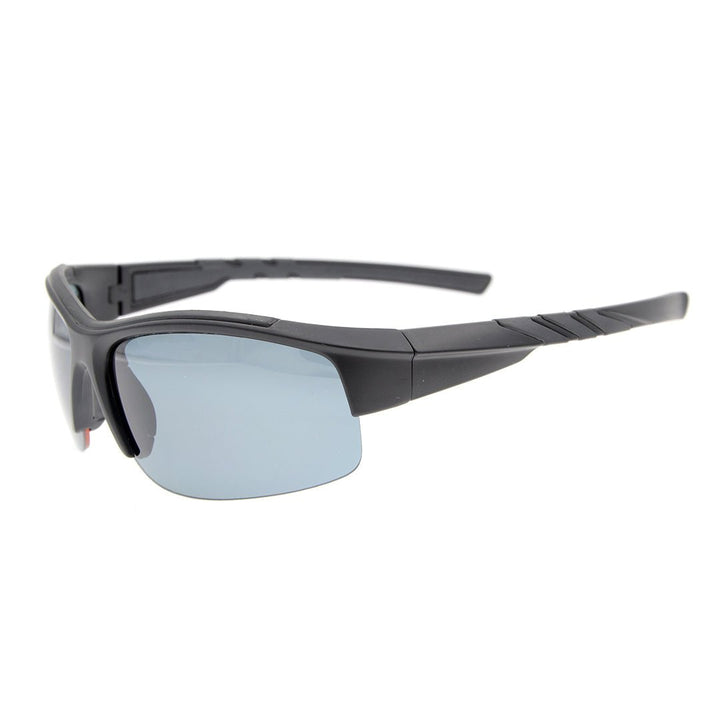 Gafas de sol deportivas polarizadas TR90 de media montura para hombre TH6226
