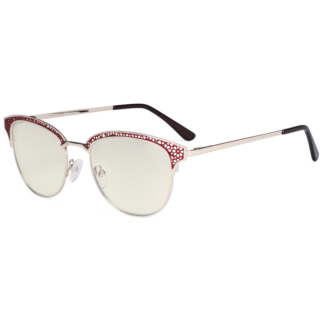 Browline Blue Light Blocking Reading Glasses LX17015