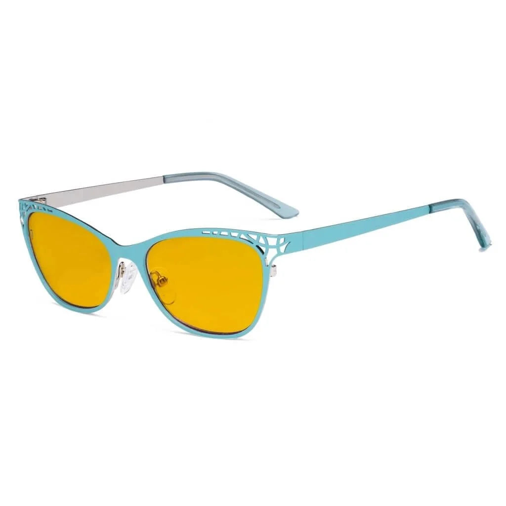 Hollow Design Blue Light Blocking Eyeglasses LX19025-BB90