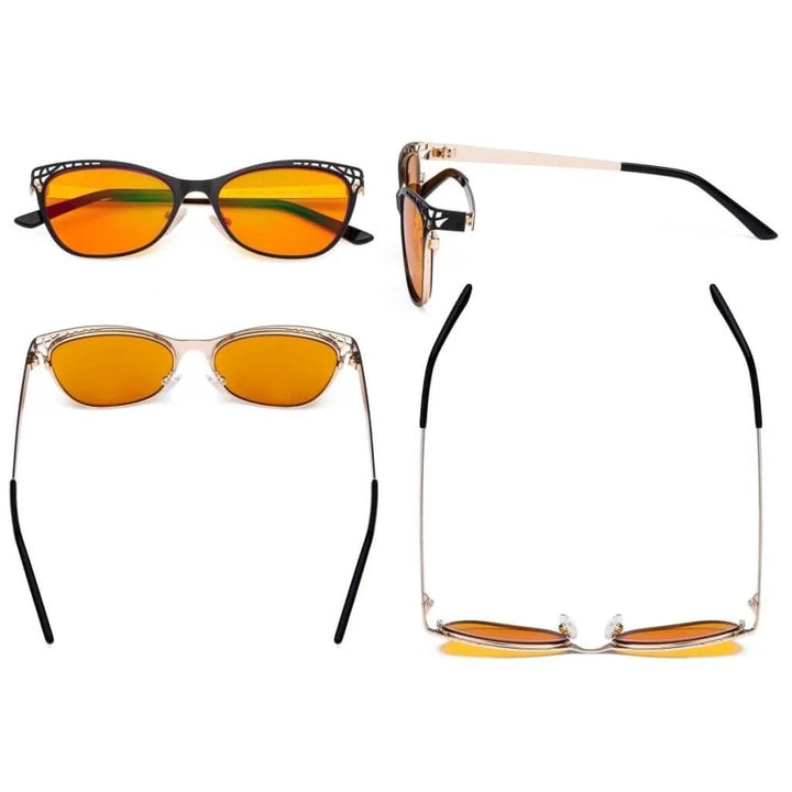 Hollow Design Blue Light Blocking Eyeglasses LX19025-BB98