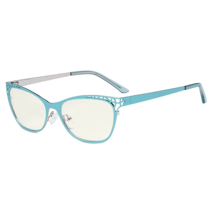 Hollow Design Blue Light Filter Eyeglasses LX19025-BB40