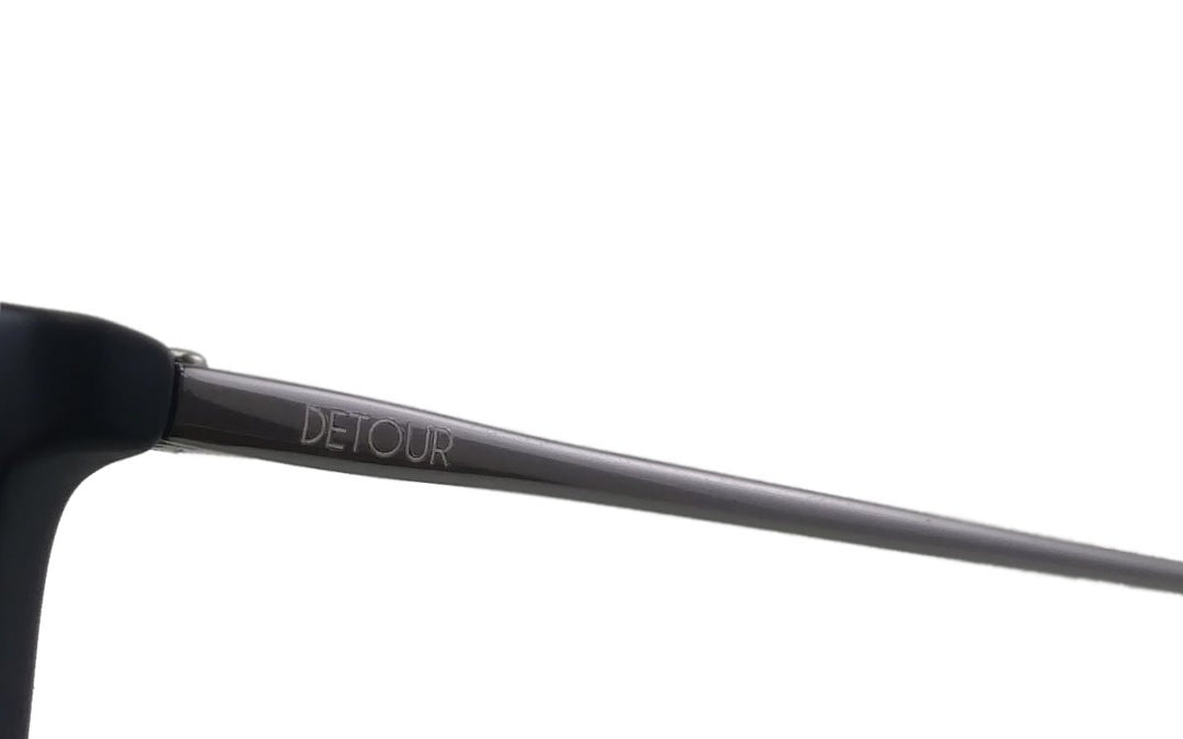 Hurricane - Matte Black - Sky Blue Polarized