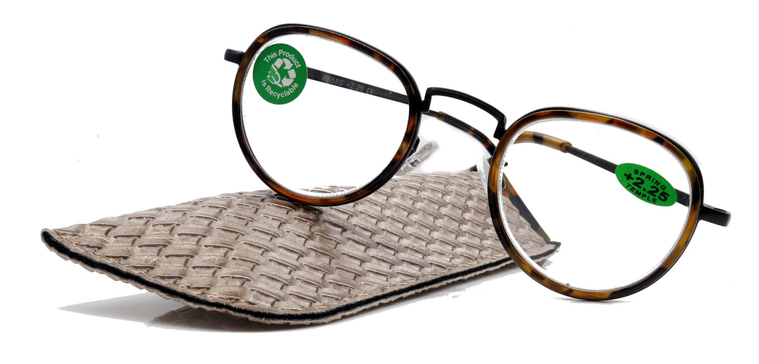 Cassie Premium Round Reading Glasses