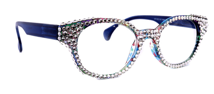 Autumn Bling Reading Glasses with Genuine European Crystals