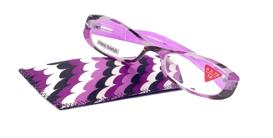 Dashing Stripes Premium Reading Glasses