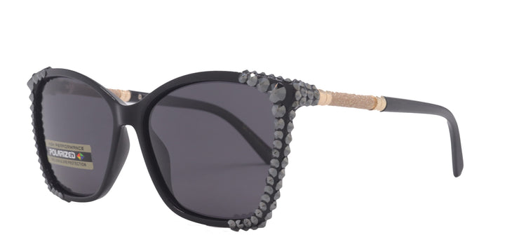 Andalucía, Polarized Premium Fashion  sunglasses with Genuine European Crystals