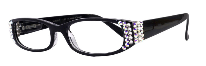 Elise Bling Women's Reading Glasses with Genuine European Crystals