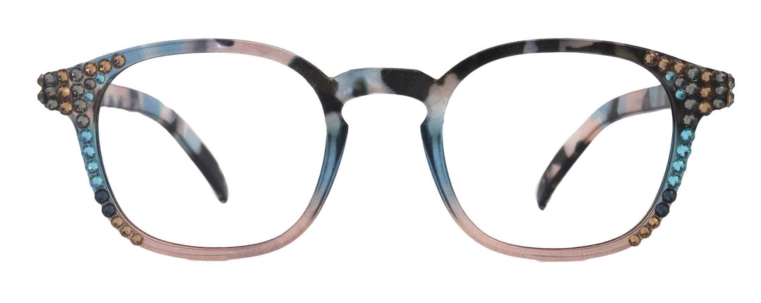 Havana Bling Blue Light Reading Glasses w/ AR Coating