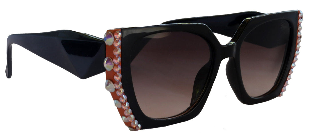Córdoba, BLING Line Bifocal (Clear On Top) Sun Readers for Women OR Non-Bifocal Readers Sunglasses (aurora borealis) NY Fifth Avenue