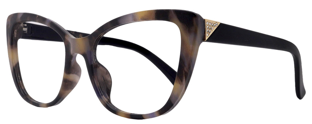 Parisian Bifocal or Non-Bifocal Cat-Eye Reading Glasses